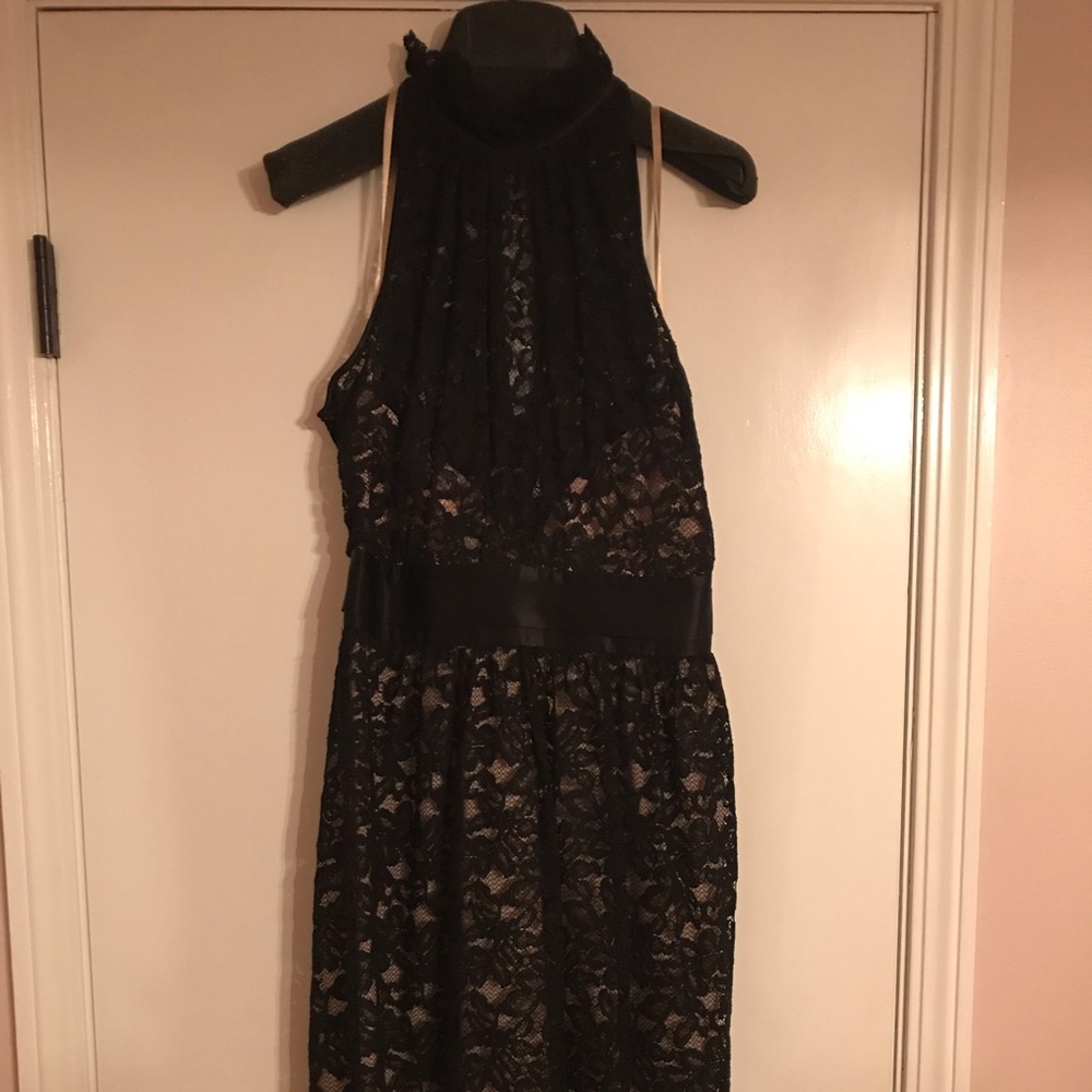 Banana Republic black cocktail dress